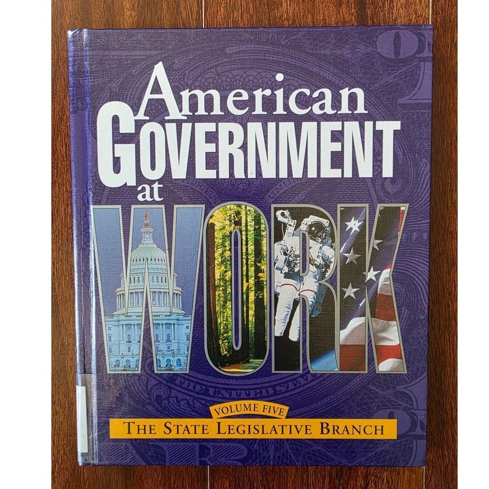 American Government at Work Hardcover Complete Set Homeschool Middle High School - Picture 6 of 12